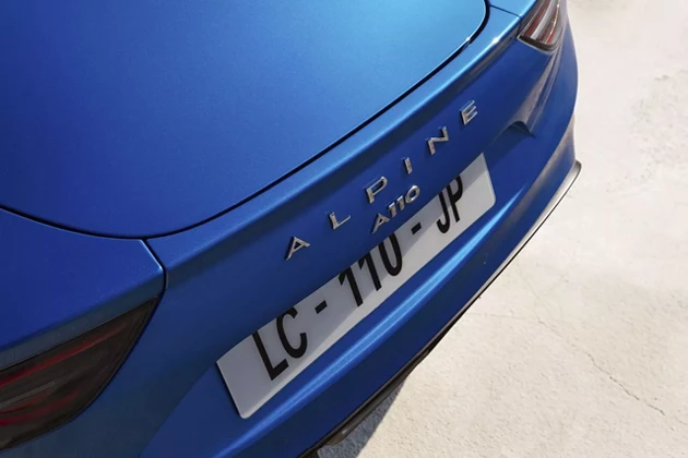 Authentic Alpine Blue livery